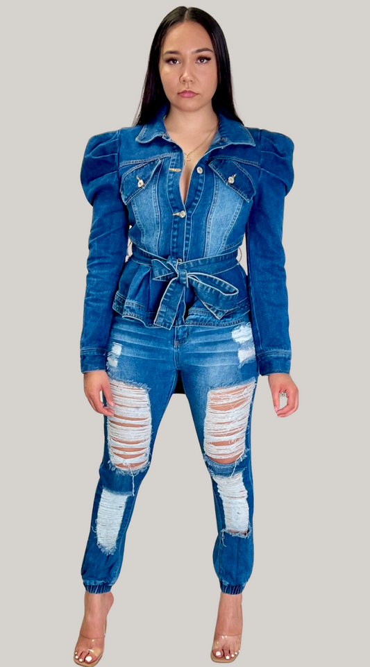 Sweetheart Jean Jacket
