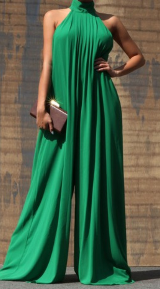 Classic Jumpsuit - Green