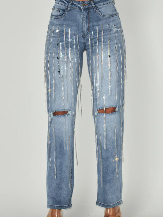 Chain Reaction Jeans